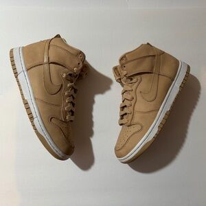 Nike Dunk High Premium Vachetta Tan (Women's) Size 7